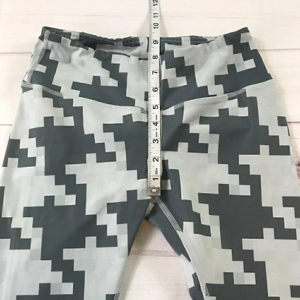Alo Yoga Women Geometric Pattern Active Leggings XS